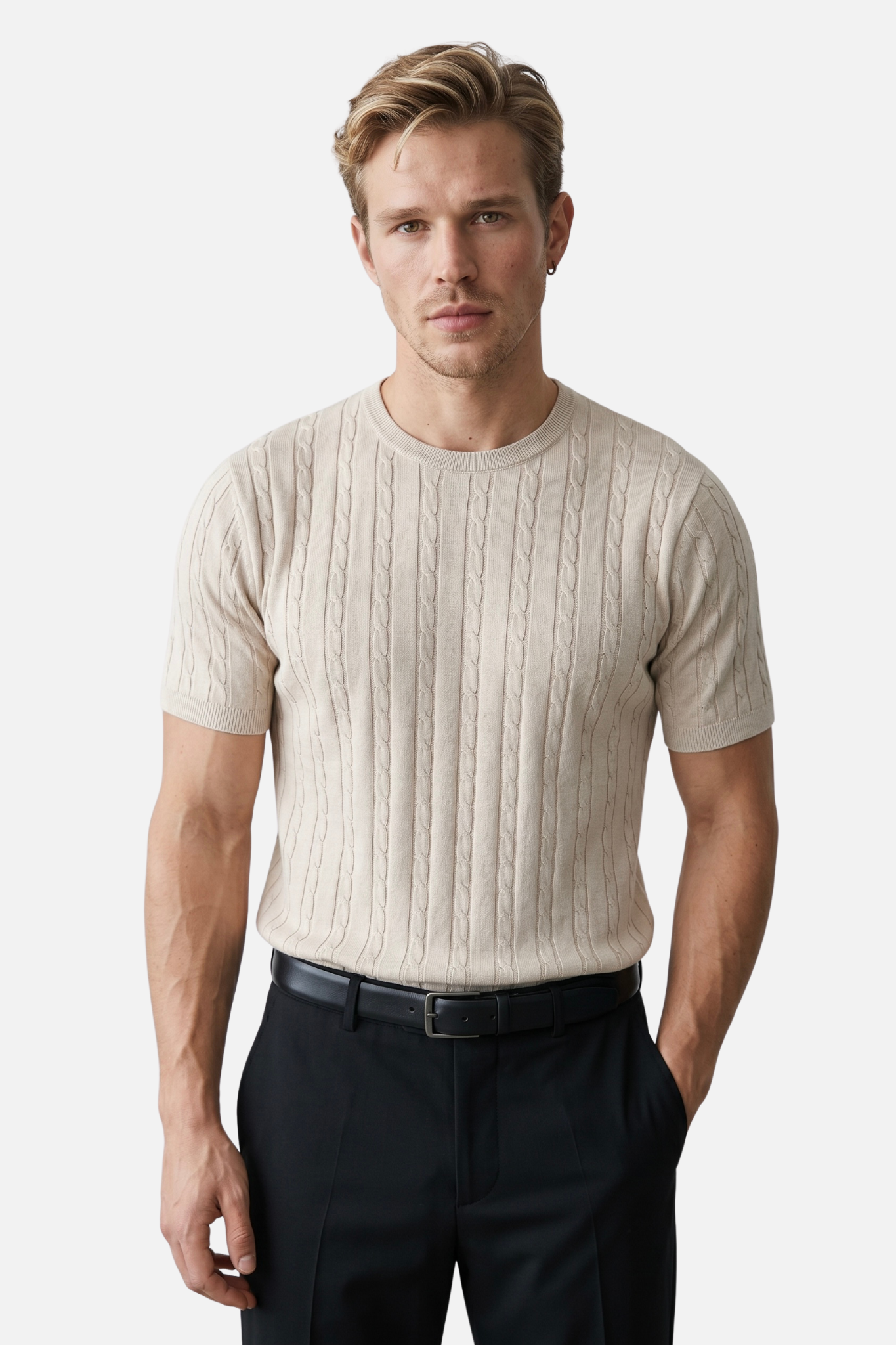 T-shirt in Maglia Capri