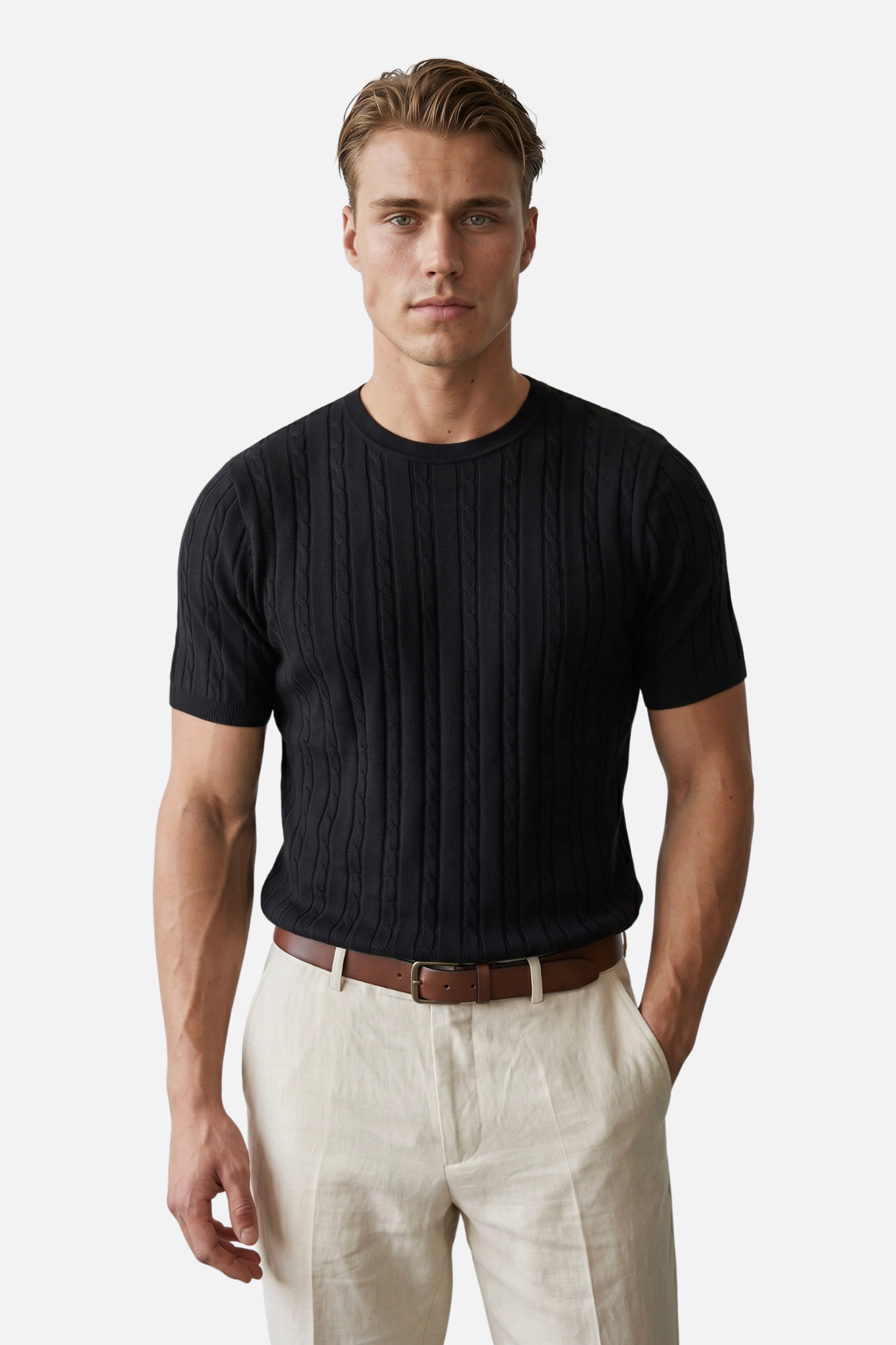 T-shirt in Maglia Capri