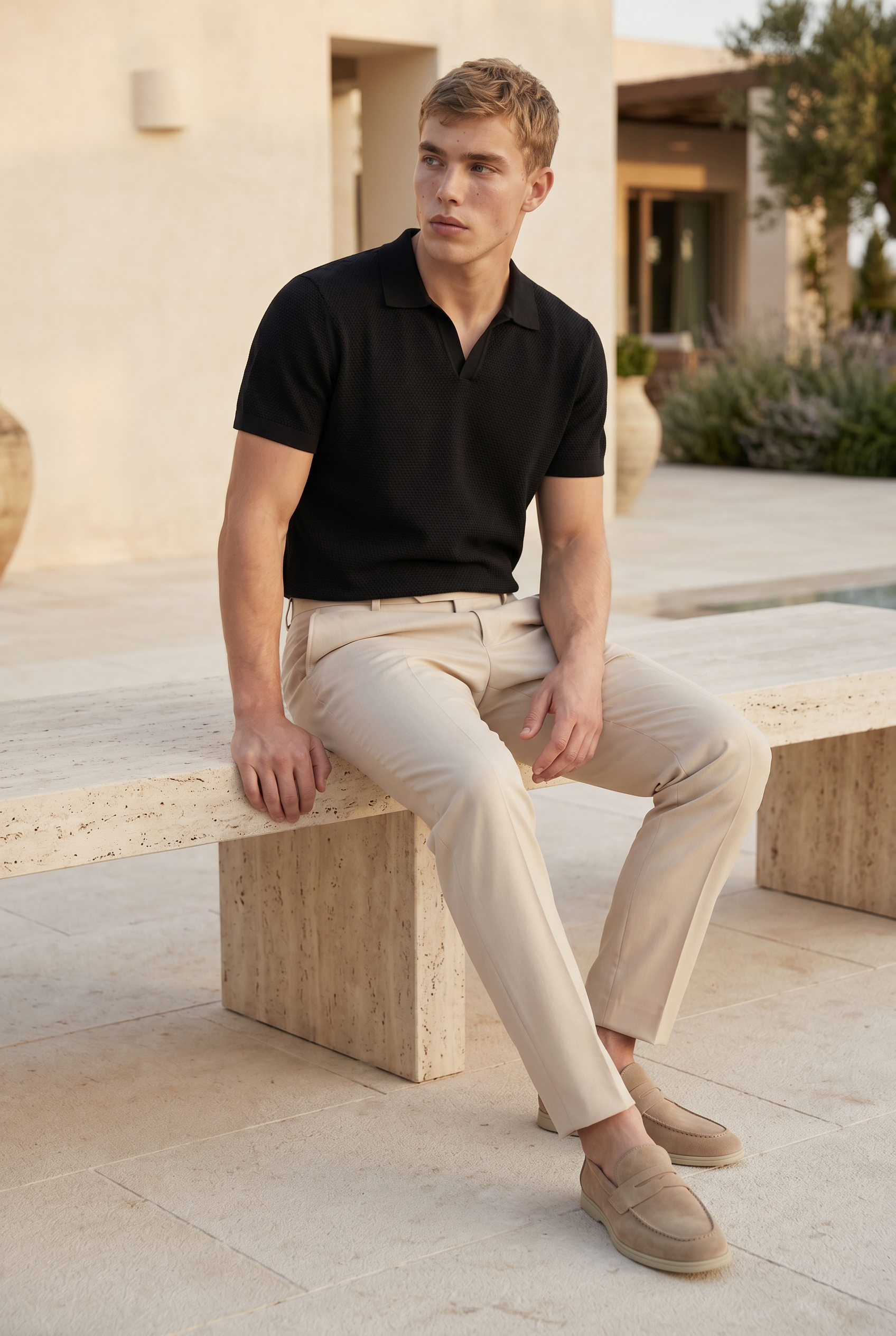 Pantaloni Monaco